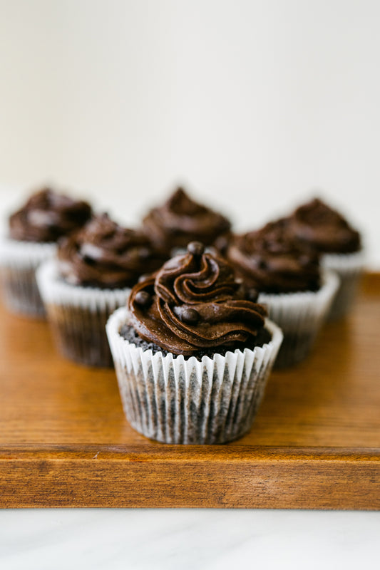 Chocolate Cupcake with Chocolate Cream Cheese Frosting
